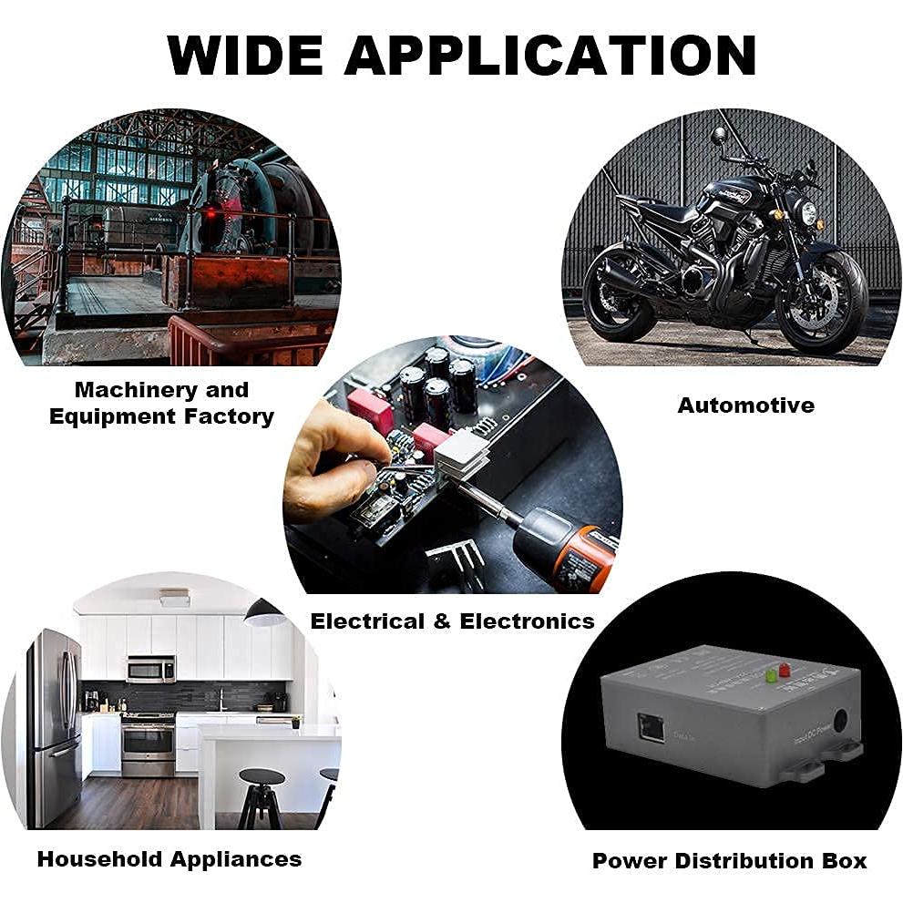 Conectores de Terminal de Anillo Sanuke 4 AWG M10 - 10 Piezas