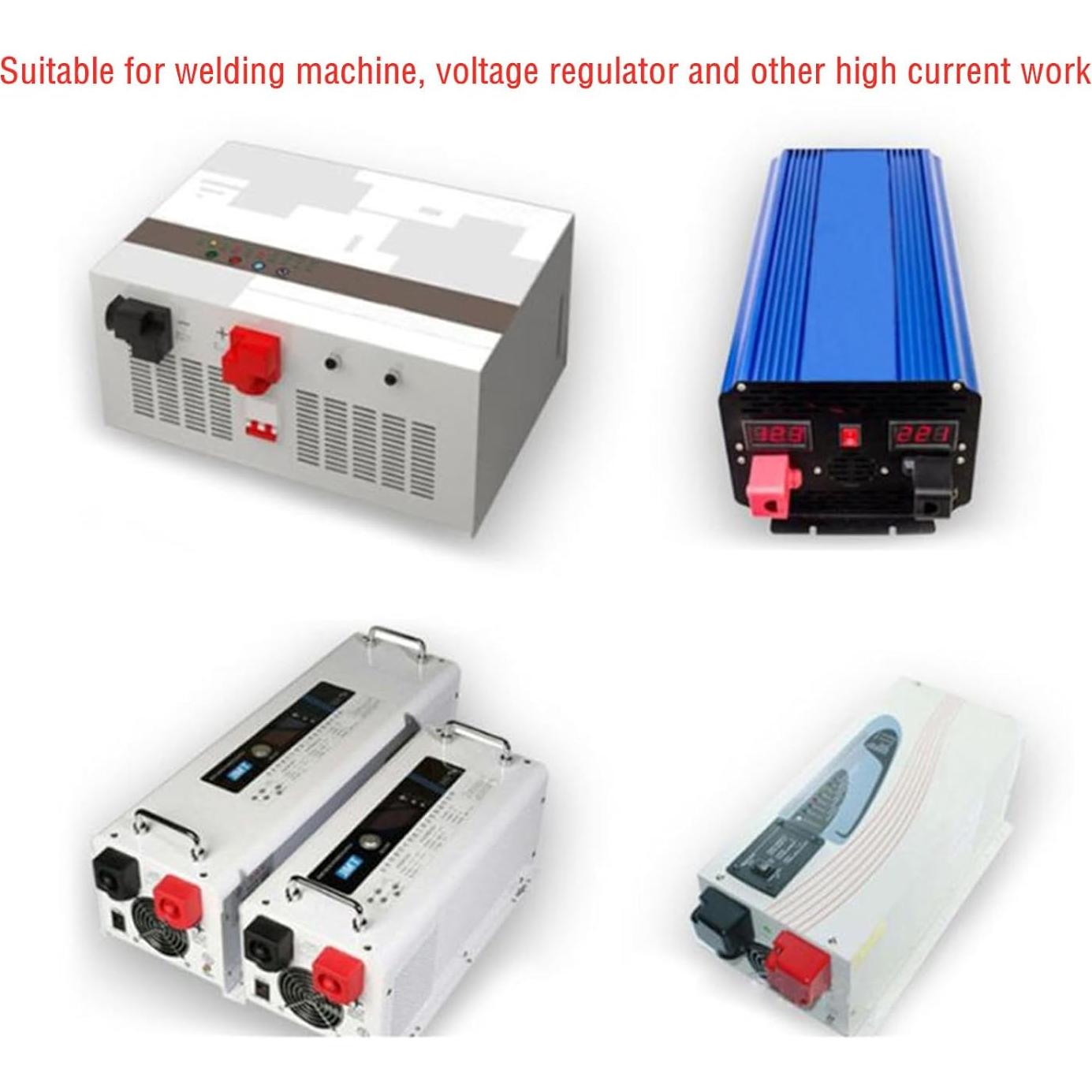 Terminales de Batería de Litio 300A Cobre HWYEE - 2 Piezas