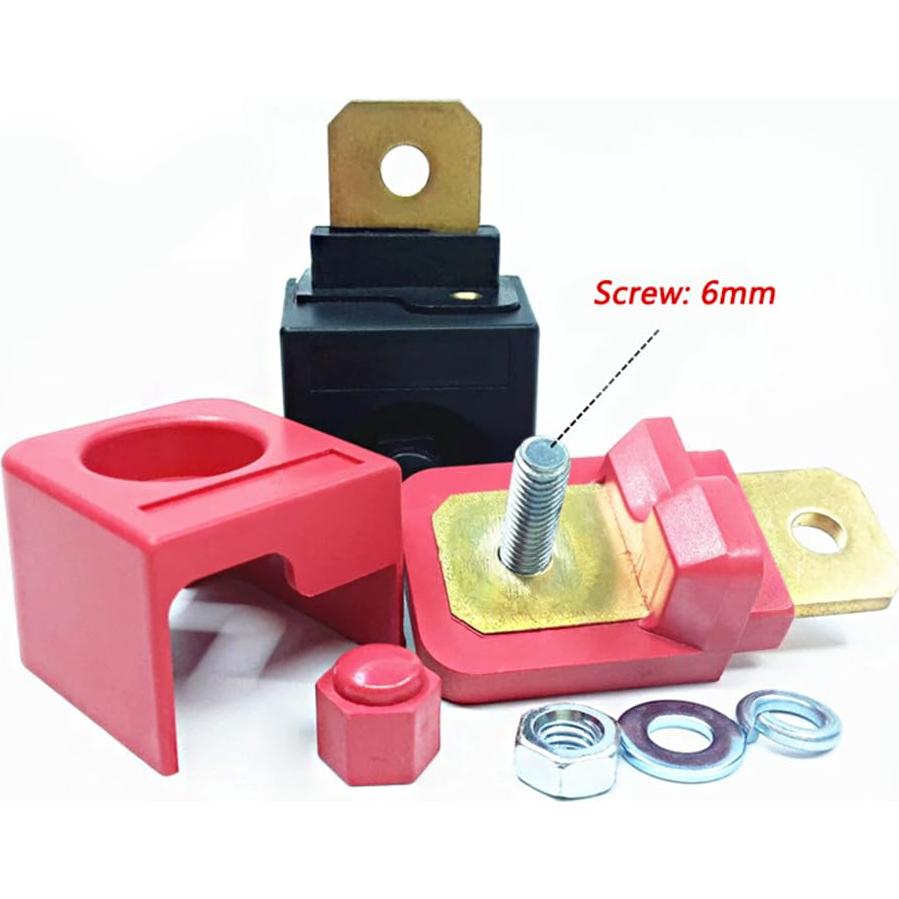 Terminales de Batería de Litio 300A Cobre HWYEE - 2 Piezas