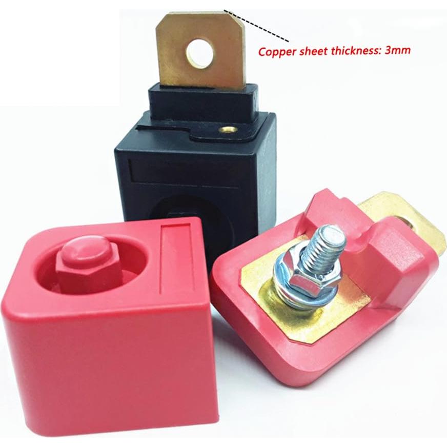 Terminales de Batería de Litio 300A Cobre HWYEE - 2 Piezas