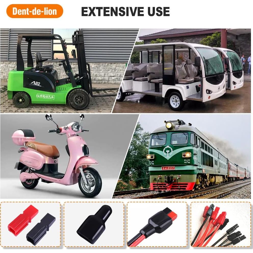 Conector de Batería Rápido 30A Dent-de-lion 50 Unidades