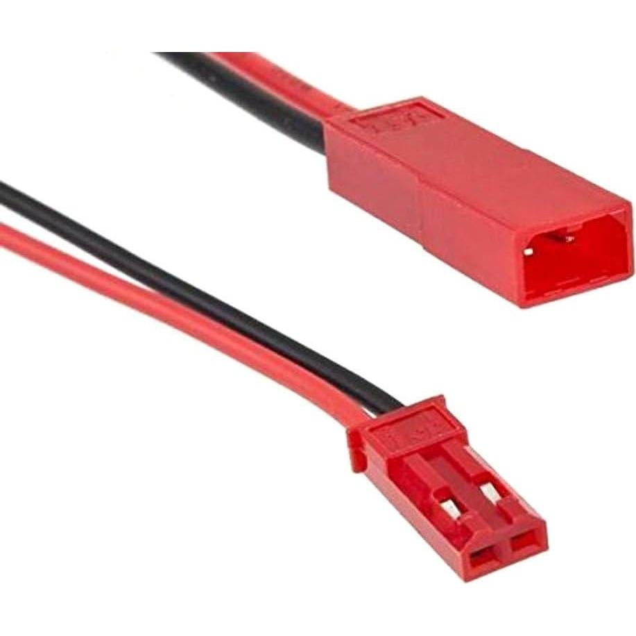 Conectores JST 2 Pines RGBZONE 20 Pares 100mm para LED