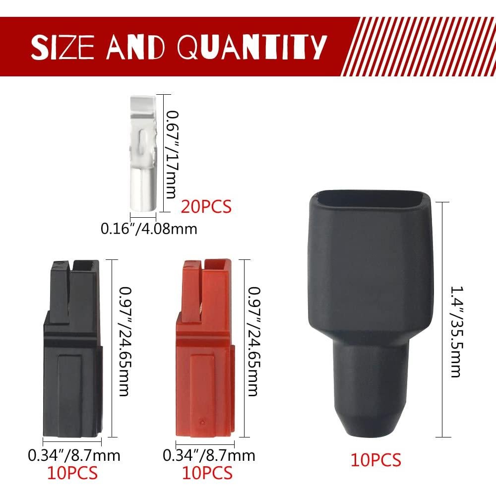 Conectores de Desconexión Rápida 30A WMYCONGCONG - 10 Pares