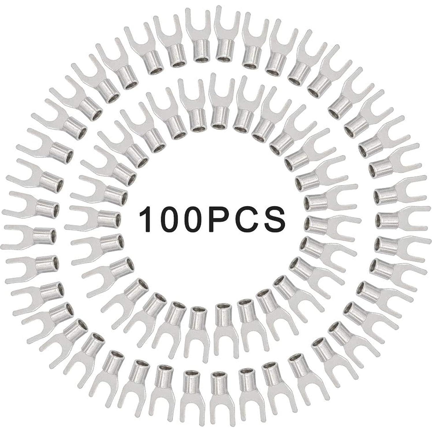 100 Terminales de Espada Desnudos Carkio SNB3.5-4 Cobre 37A