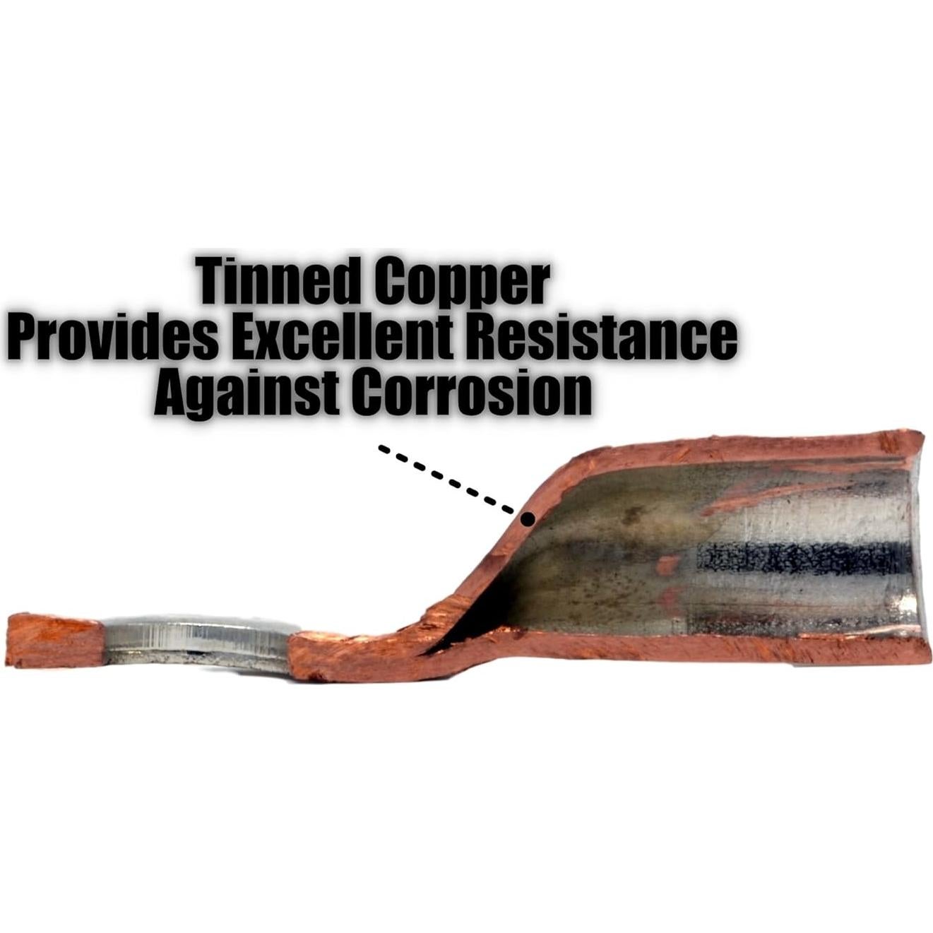 Conectores de Terminal de Batería Marina Simple Electric 4 AWG