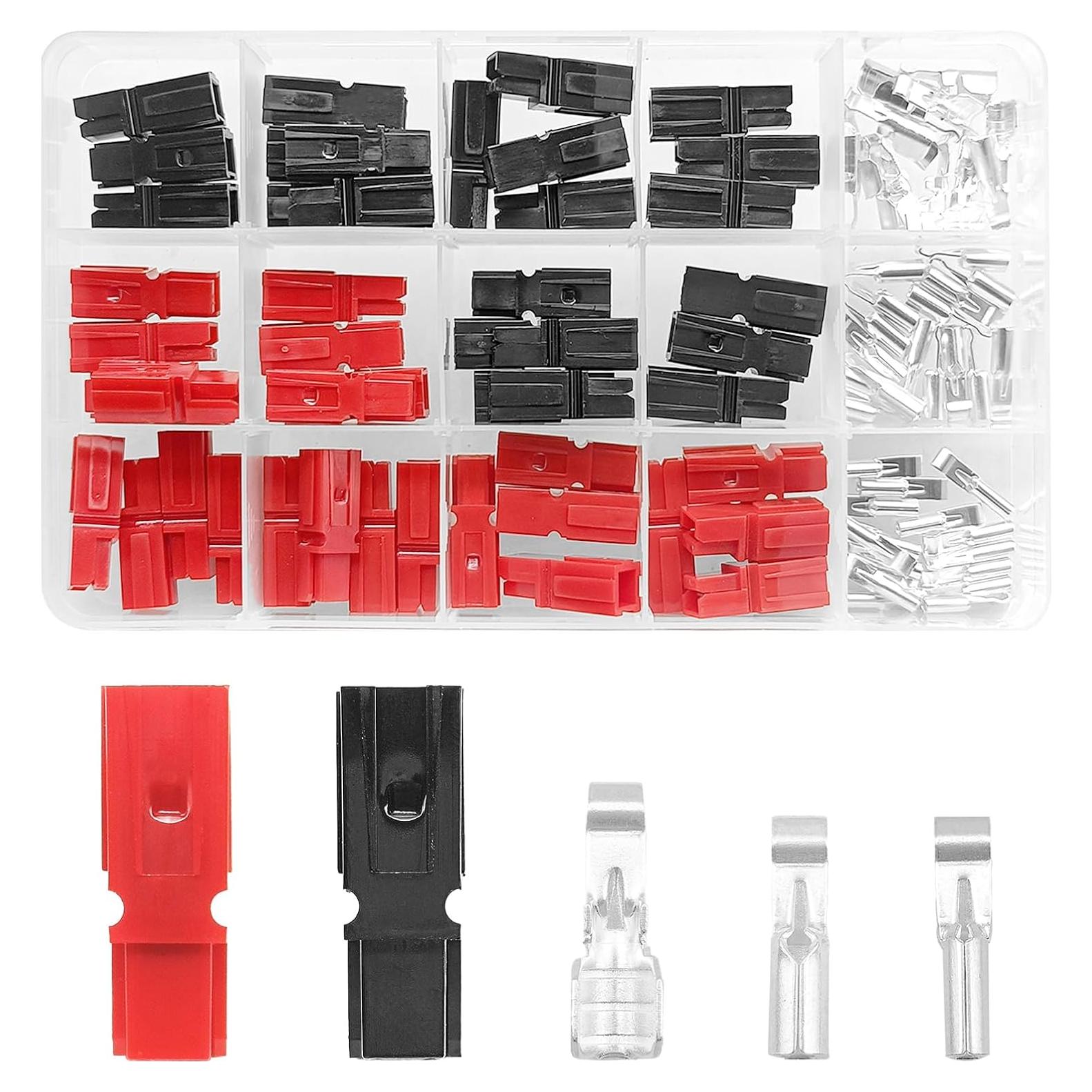 Kit de Conectores de Poder 96 PCS BSAMZO 15/30/45 Amp