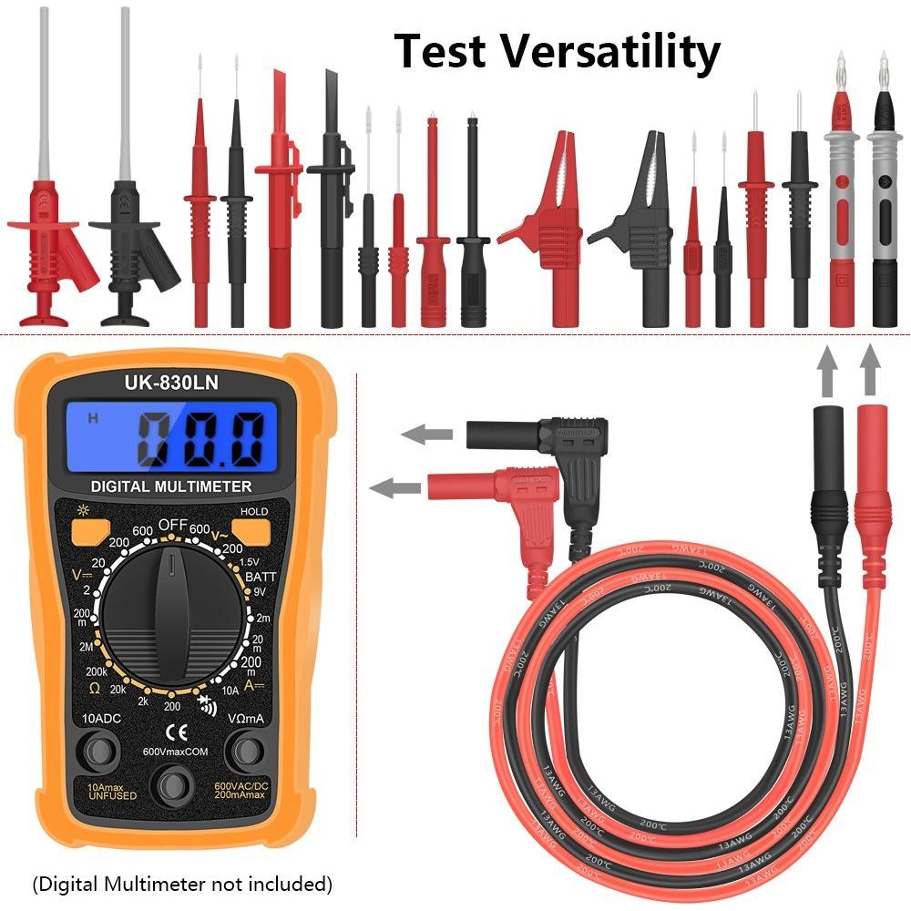 Kit de Cables de Prueba para Multímetro Handskit 0.45kg
