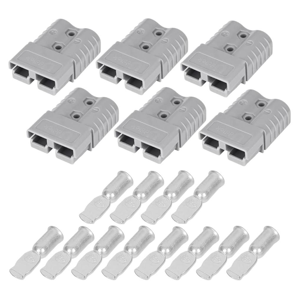 Conector de Desconexión Rápida Uddick 120A 600V 6PC 4AWG Gris
