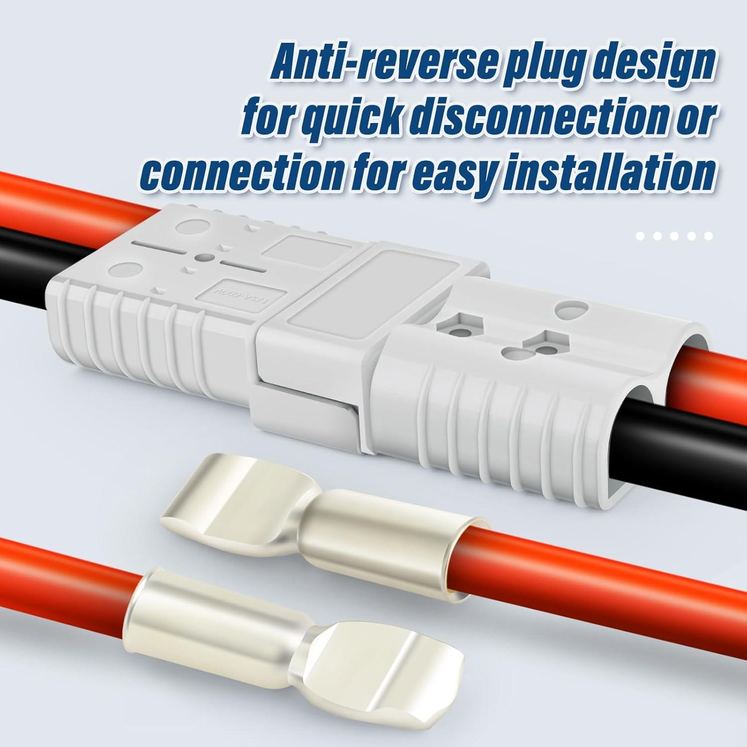 Kit de Conectores Rápidos de Batería QCDENG 175A 4pcs