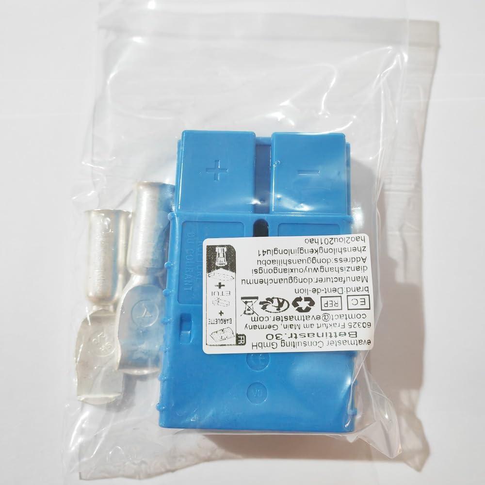 Conector de Batería 350A Dent-de-lion Azul Conexión Rápida