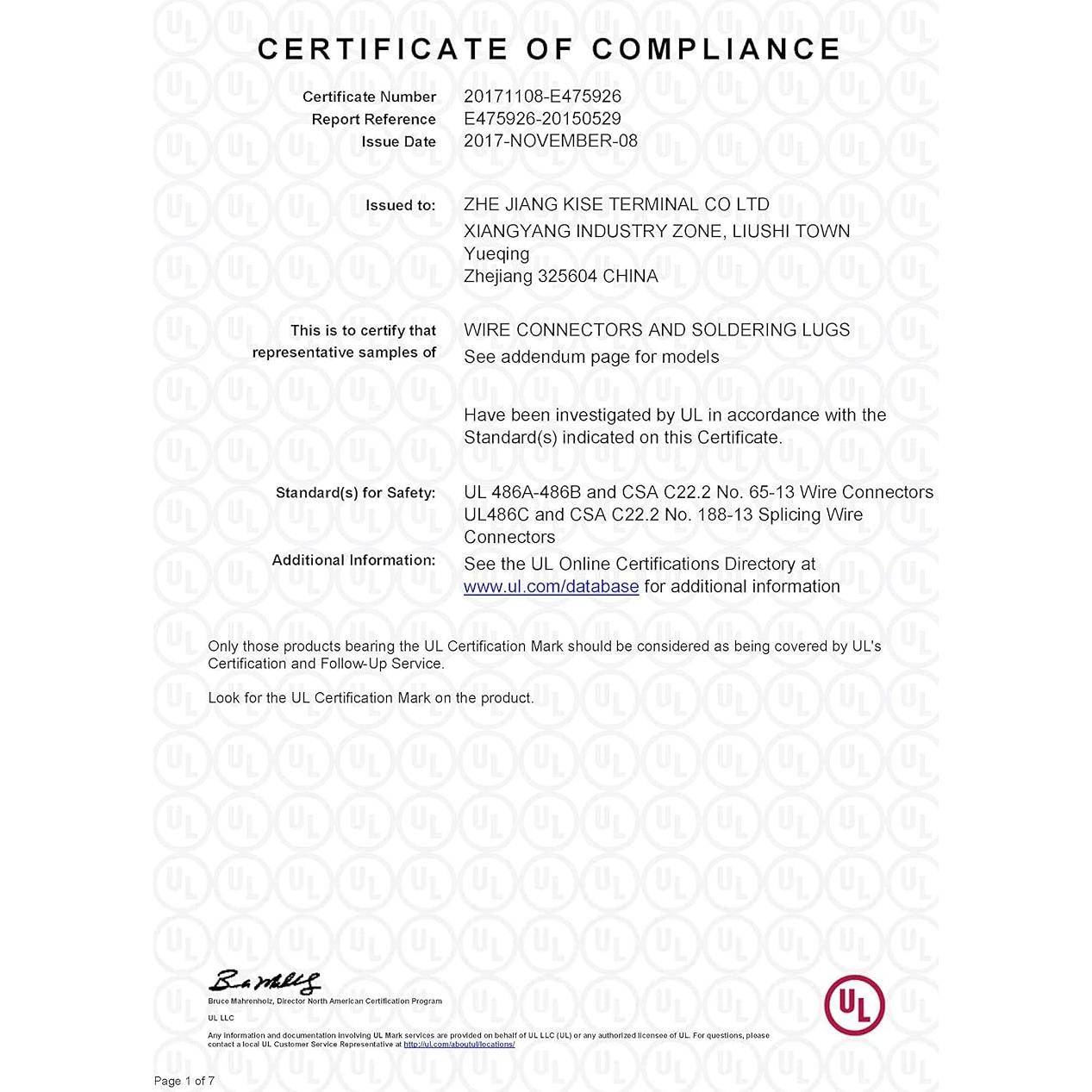 Kit de Terminales de Cobre Estaño SVAAR 0/2/4 AWG con Termoencogible