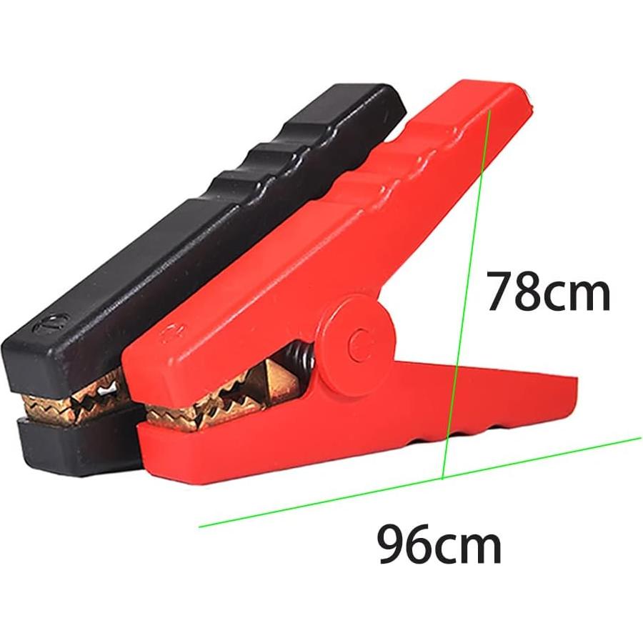 Pinzas de Cocodrilo 10AWG YETOR con Adaptador SAE 0.61m