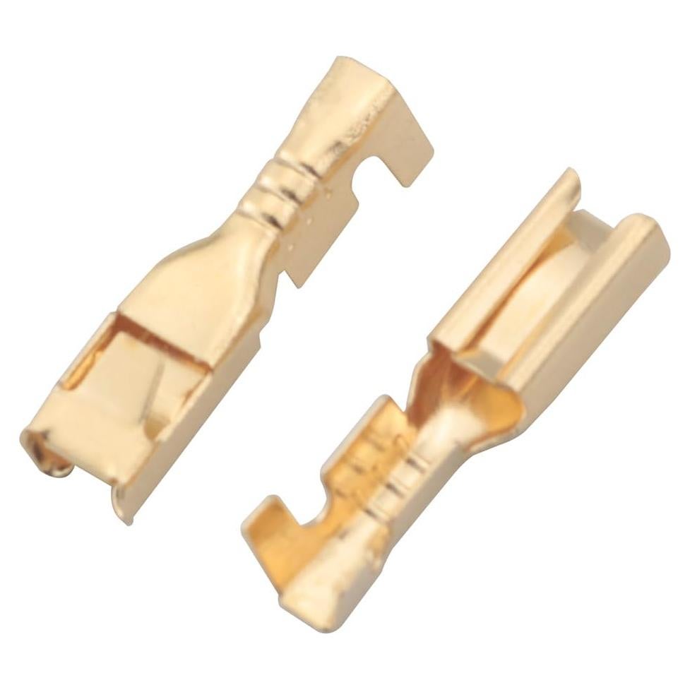 Conector de cable hembra 2.8mm con resorte latón 100pcs