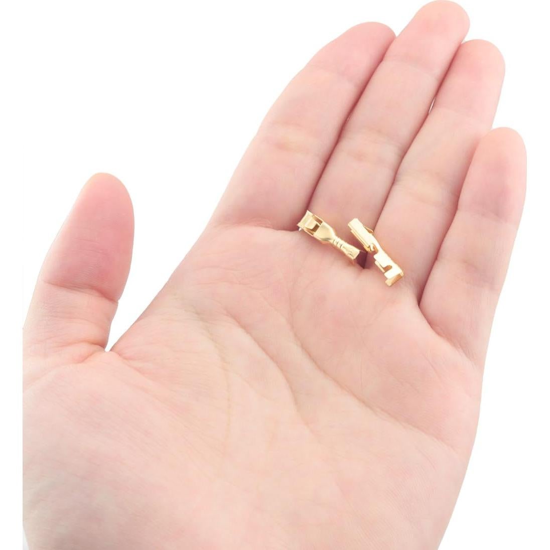 Conector de cable hembra 2.8mm con resorte latón 100pcs