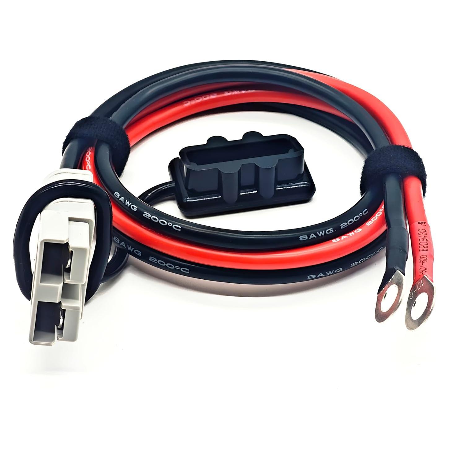 Kit Conexión Rápida Batería 50A Anderson 8AWG 0.91m