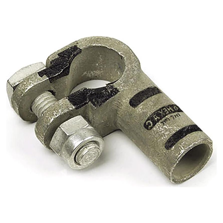 Conector de Terminal de Batería Codo Izquierdo 1/0 Gauge Negativo