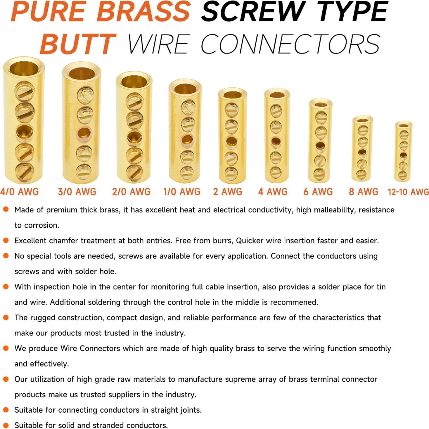 Conectores de empalme mecánico SVAAR 14-12 AWG 20 PCS