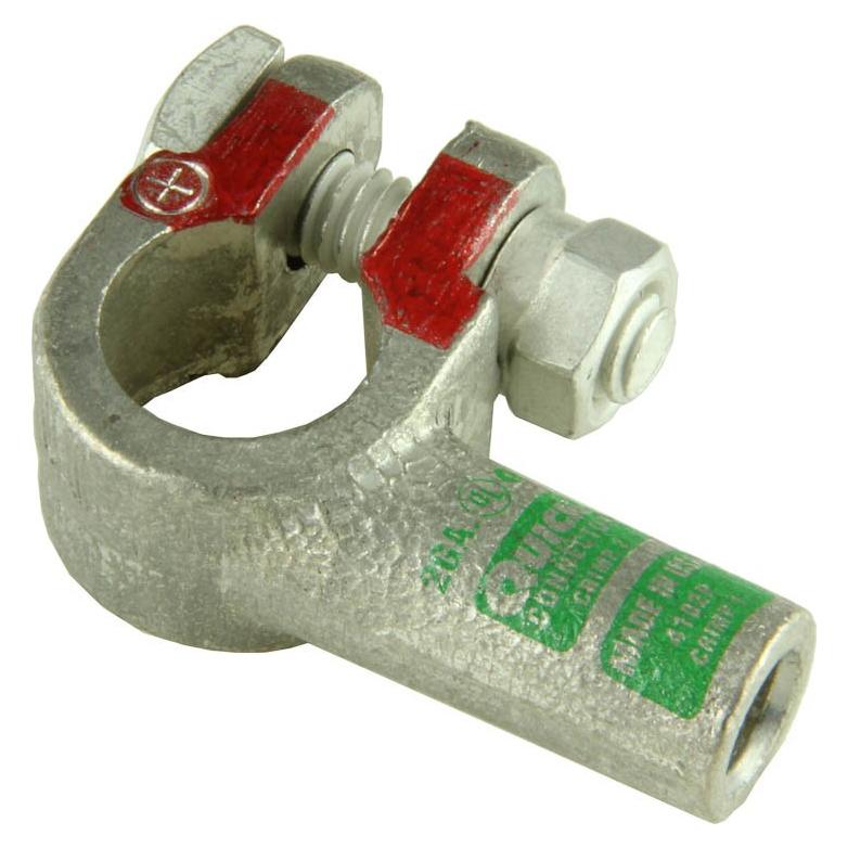 Terminal de Batería Codo Derecho Positivo 2 Ga Crimp Supply