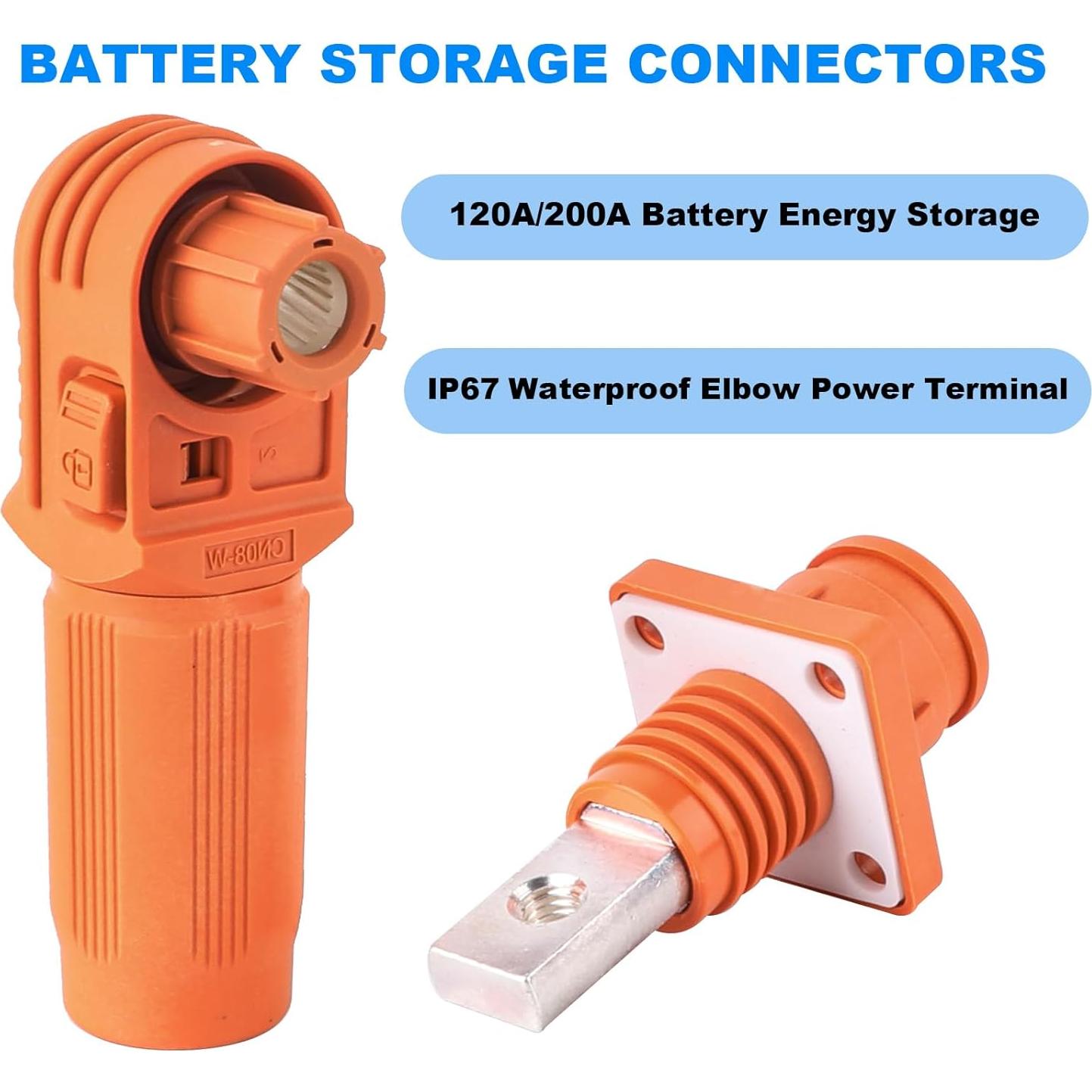 Conector de Almacenamiento de Energía ZIWIMEGO 100A IP67