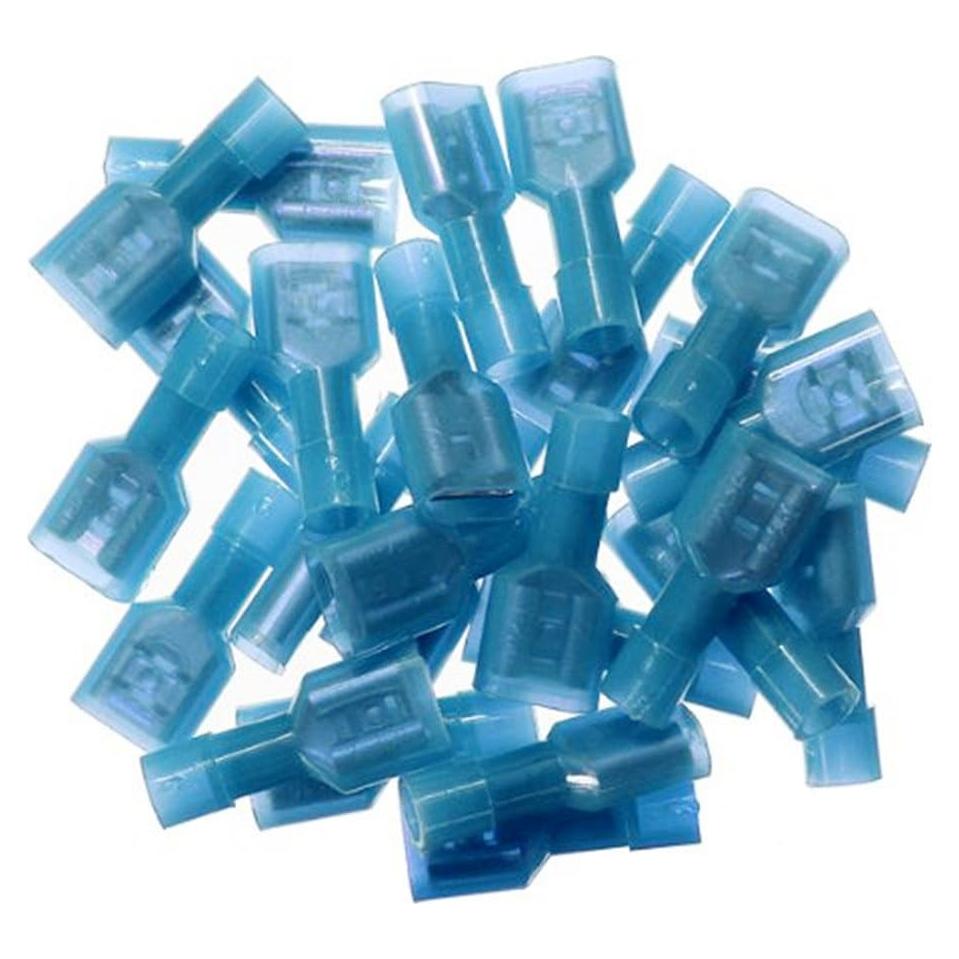 Conectores de Alambre Femeninos Aislados Nylon Yueton 100 Pcs