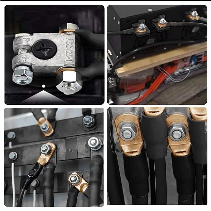 Paquete de 10 terminales de crimpado de cobre AWG 8-10 MTTHAHA