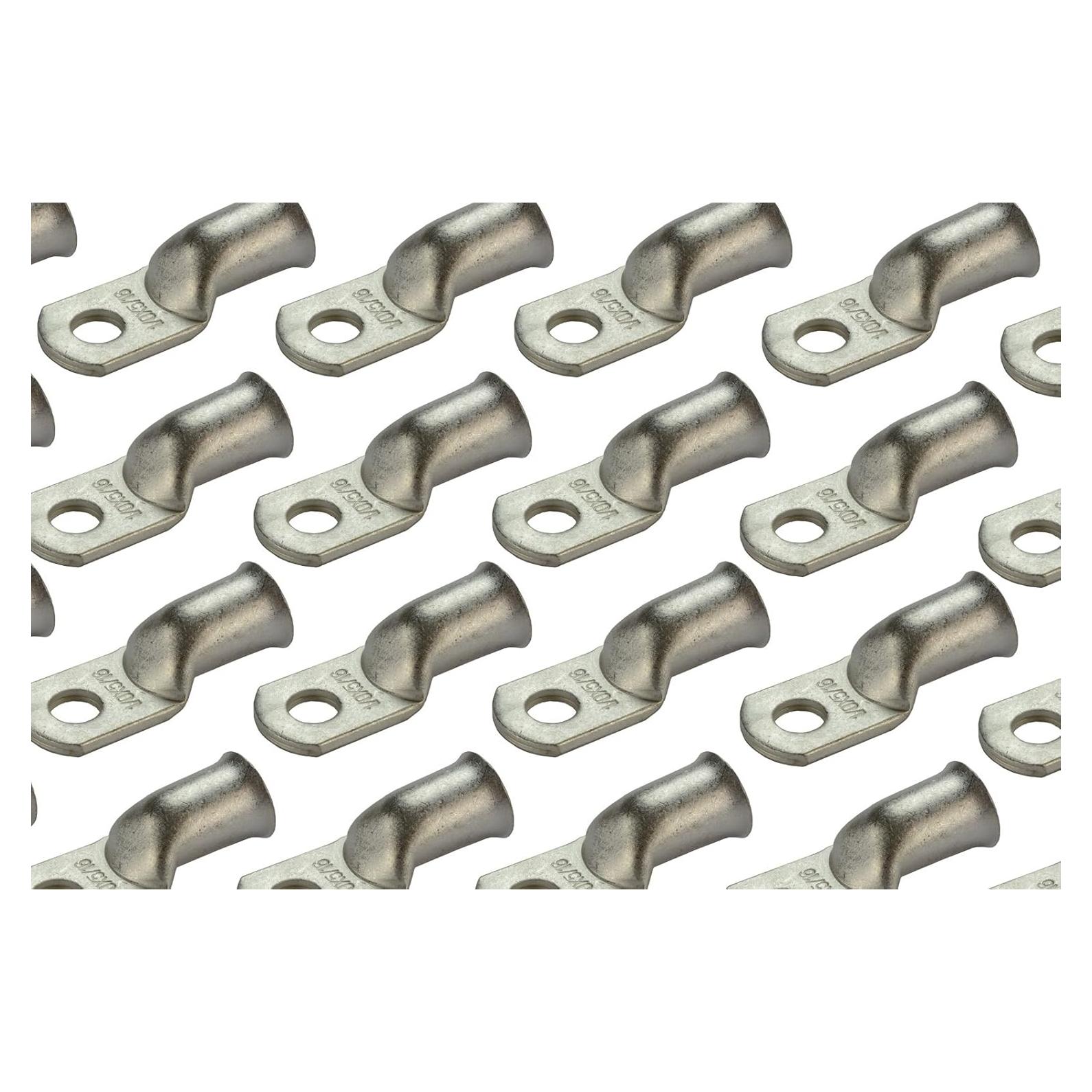 Extremos de Cable de Batería TEMCo 1/0 AWG Cobre Estañado - 50 Unidades