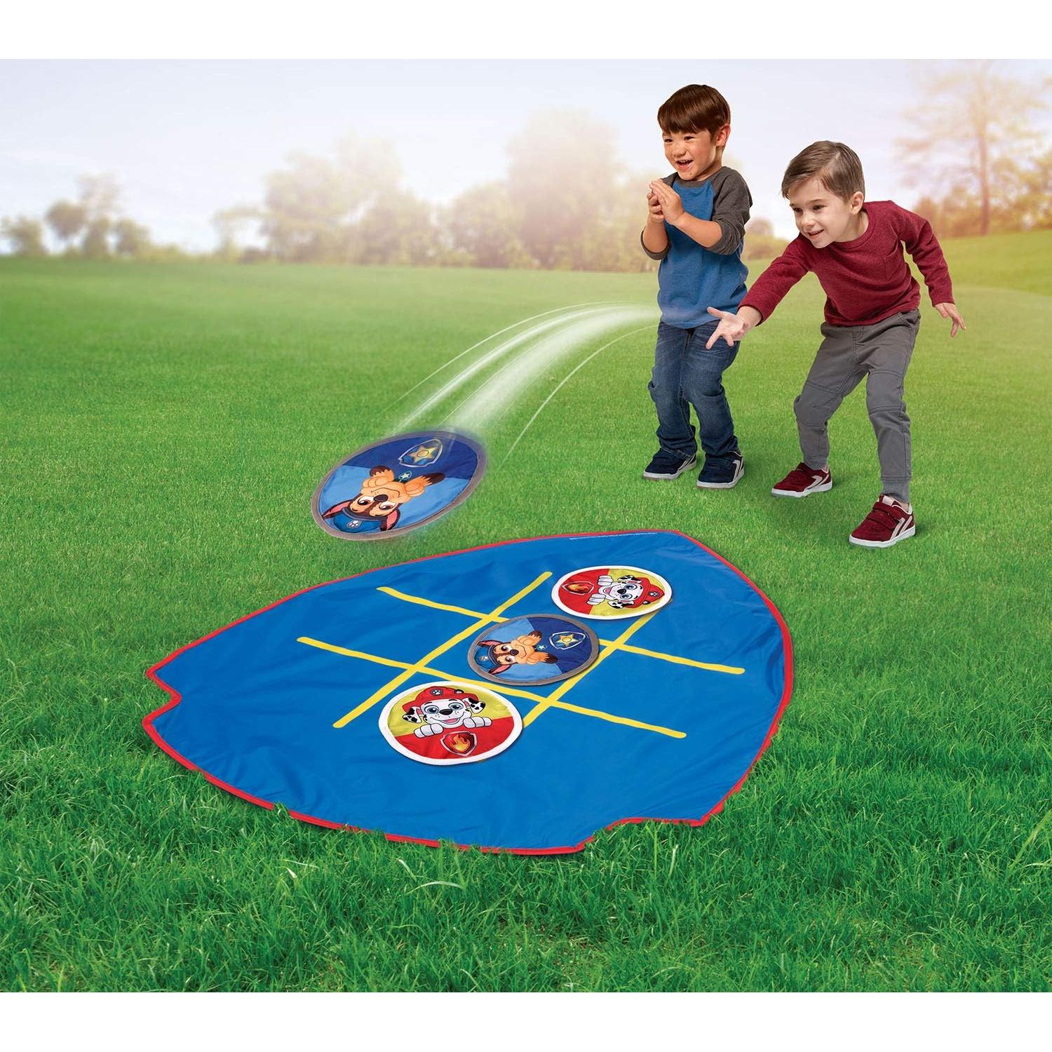 Juego de lanzamiento Tic Tac Toe Paw Patrol 80x67 cm