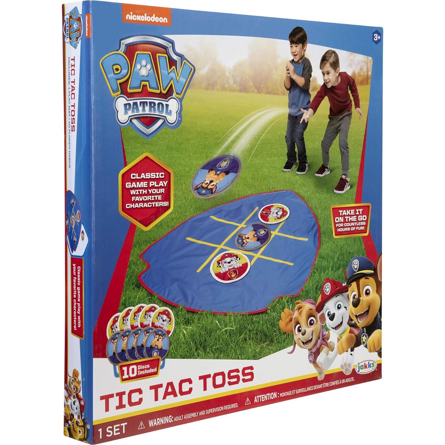 Juego de lanzamiento Tic Tac Toe Paw Patrol 80x67 cm