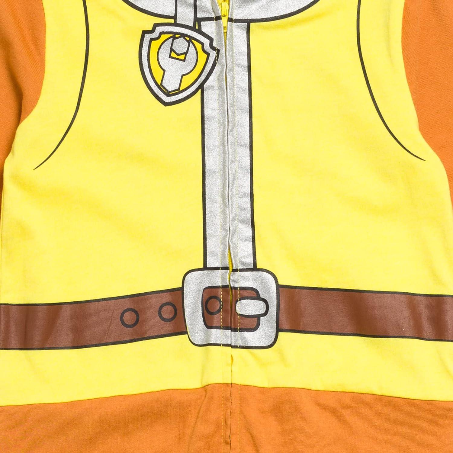 Mono de Cosplay Paw Patrol Rubble para Niños 2 a 6 Años