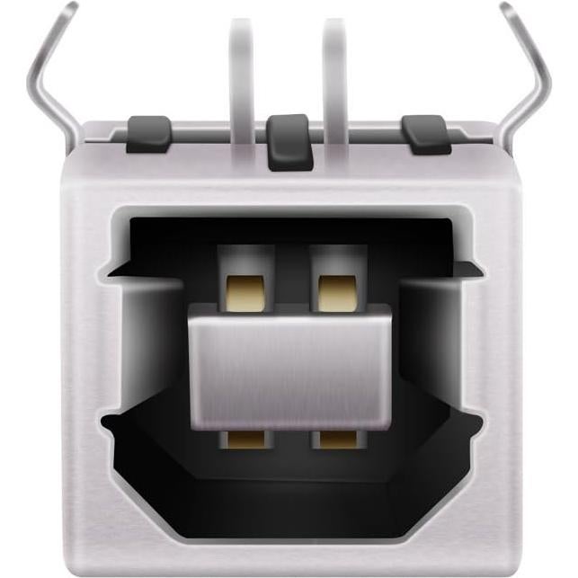 Conector USB Tipo B Hembra 4 Pines MXRS Paquete de 10