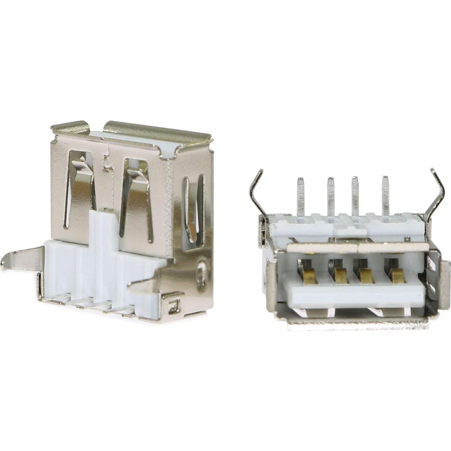 Conector USB Tipo A Femenino MEETOOT 10 Piezas 1.5A