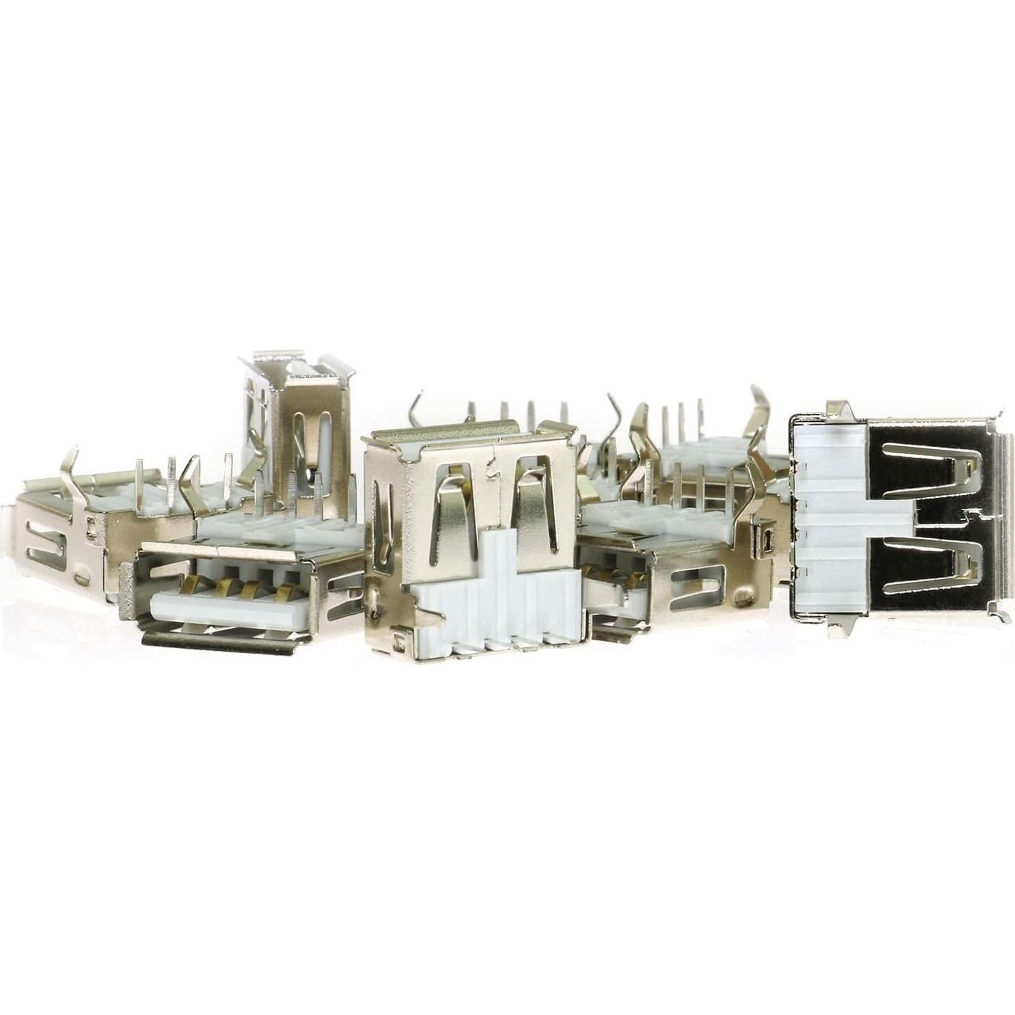 Conector USB Tipo A Femenino MEETOOT 10 Piezas 1.5A