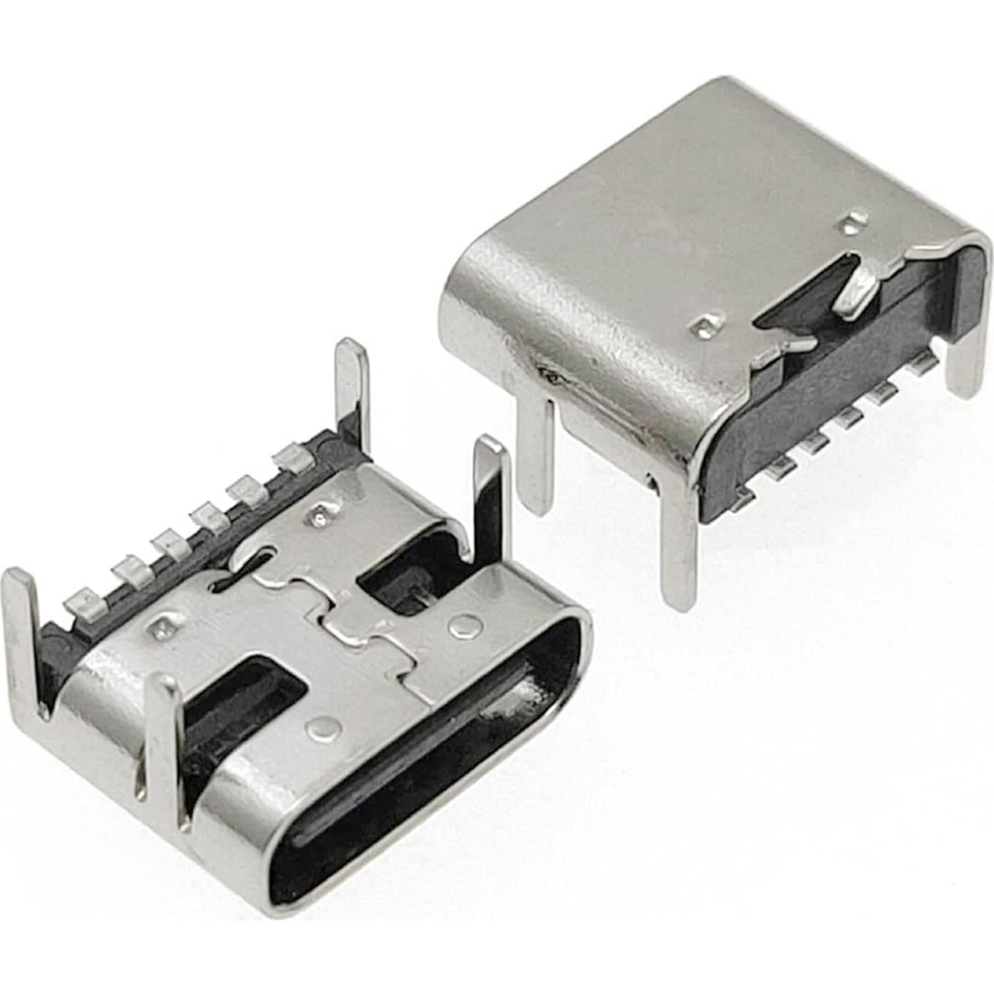 100 Pcs Conectores Hembra USB Tipo-C 3.1 Teansic - 10 Modelos