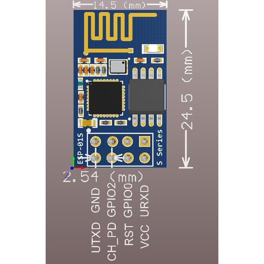 Módulo Transceptor WiFi ESP8266 ESP-01S 4MB Flash DIYmall