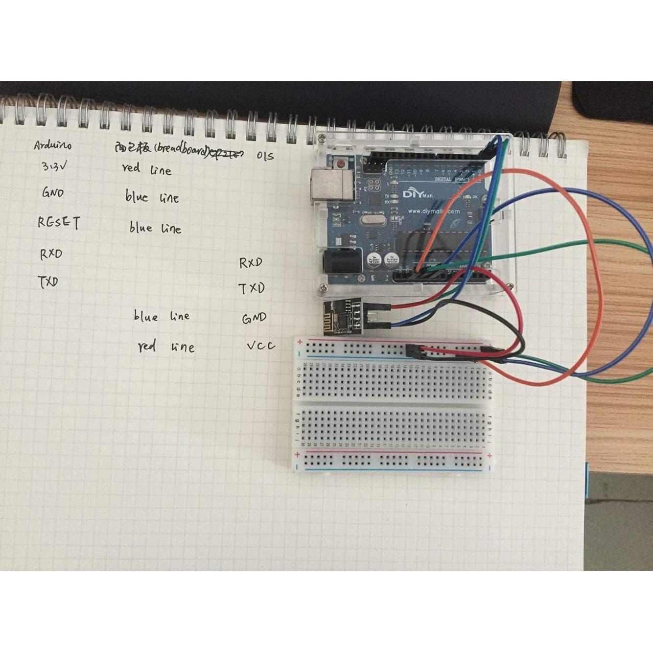Módulo Transceptor WiFi ESP8266 ESP-01S 4MB Flash DIYmall