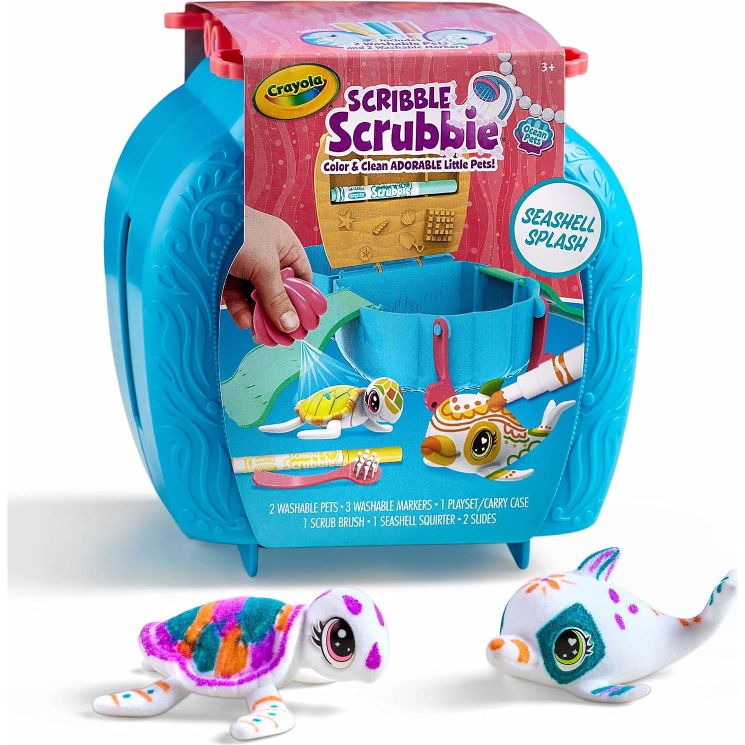 Crayola Scribble Scrubbie Juego de Playa del Océano