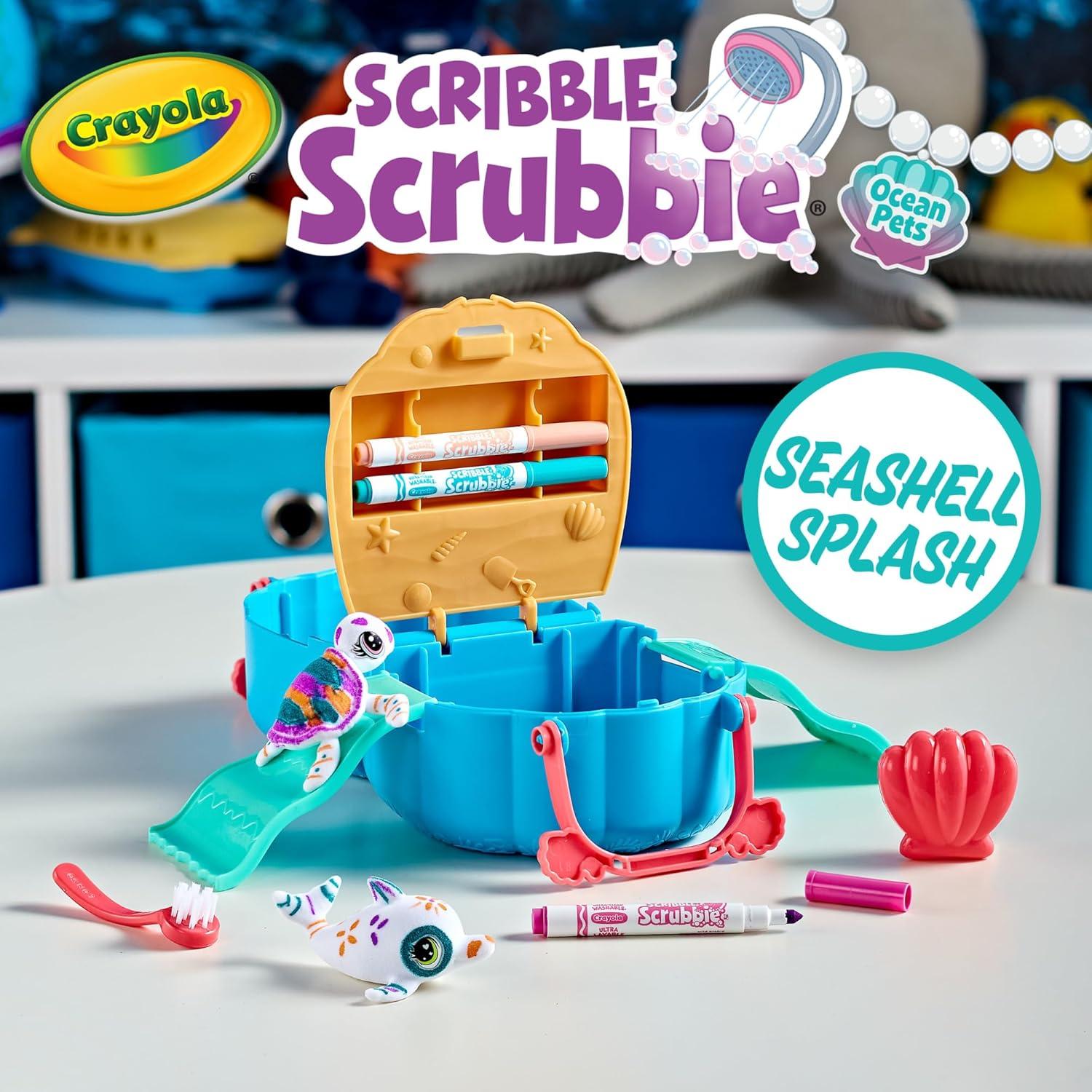 Crayola Scribble Scrubbie Juego de Playa del Océano