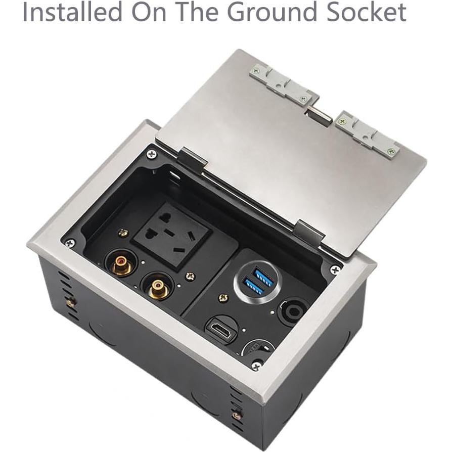 Adaptador Montaje Panel USB 3.0 Doble YiKaiEn - 5Gbps, 5V 2A