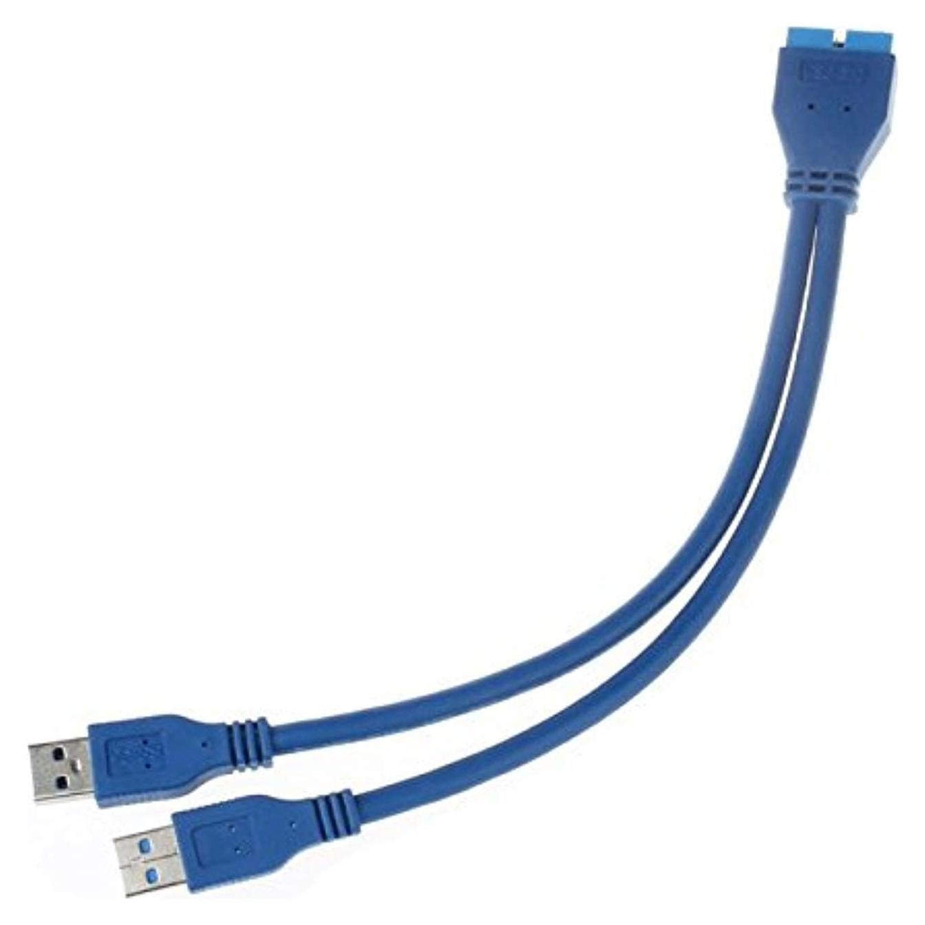 Adaptador USB 3.0 A macho a 20 pines Uiita - Conexión fácil