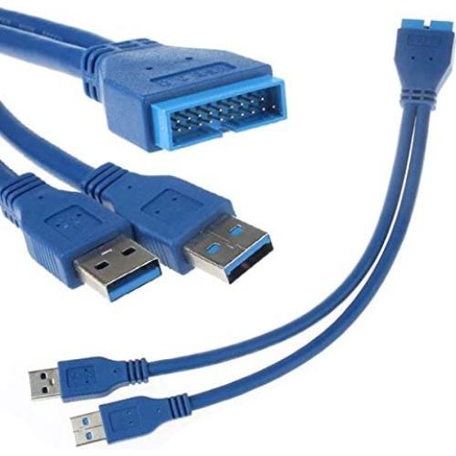 Adaptador USB 3.0 A macho a 20 pines Uiita - Conexión fácil