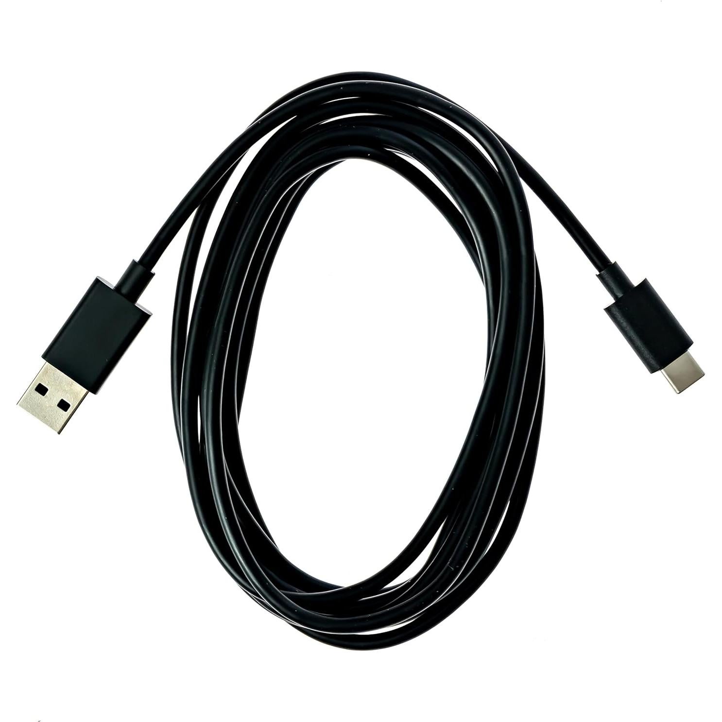 Cable USB-C para controladores Xbox Series X, PS5, Switch - 2.74m