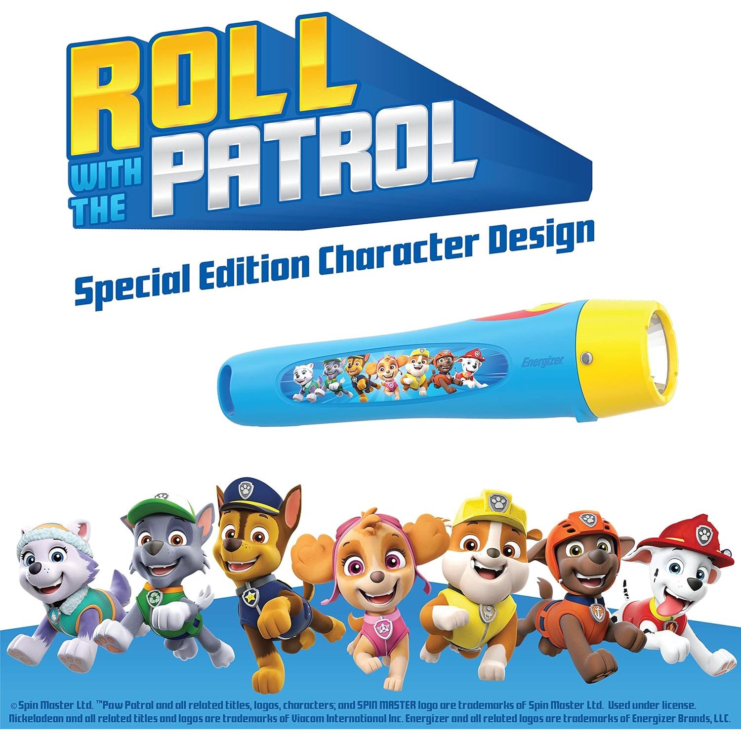 Linternas LED PAW Patrol Energizer + Paquete Rescate Acuático