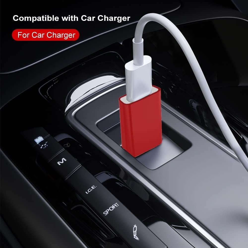 Adaptador USB Macho a USB-C Hembra LMUBOY para iPhone y Apple Watch