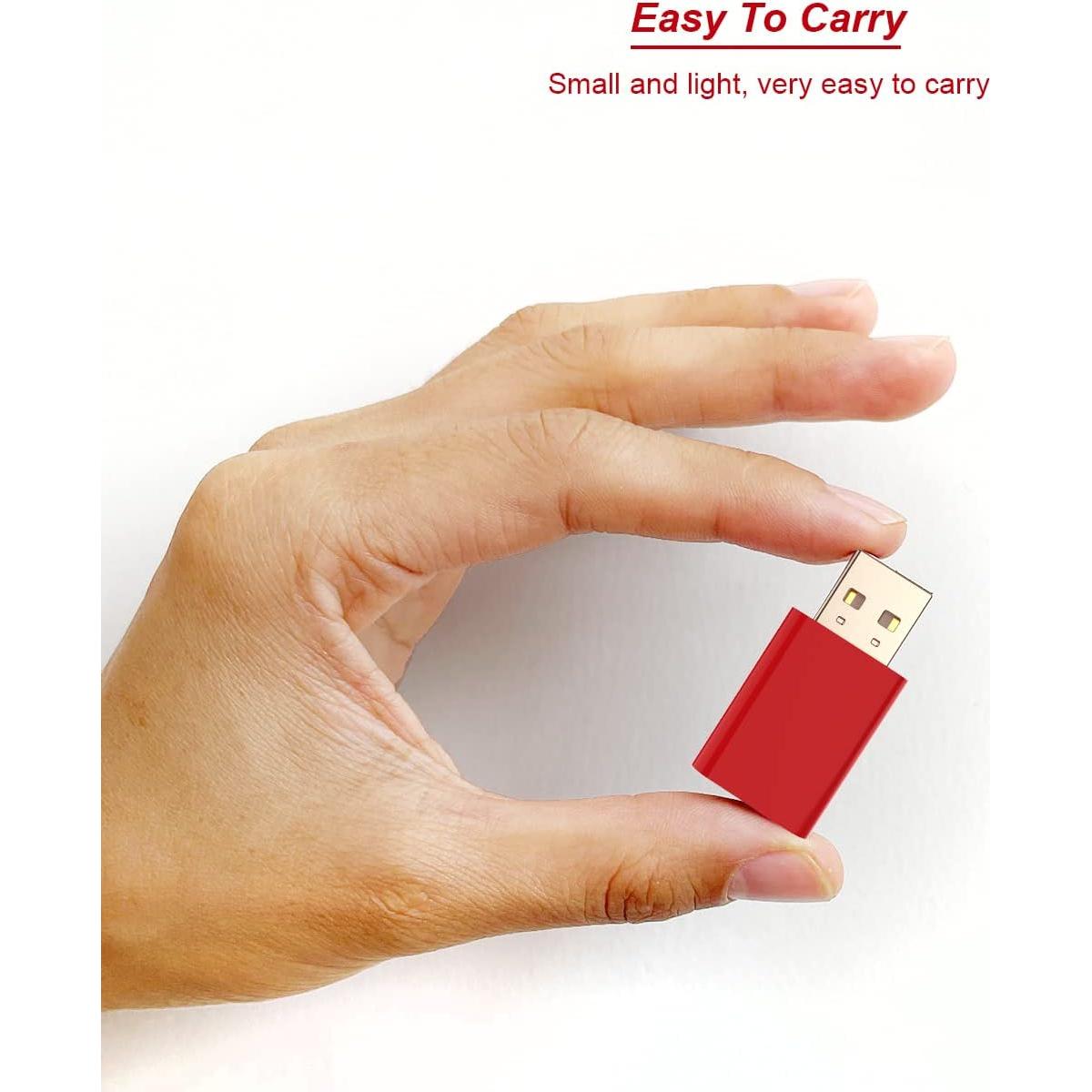 Adaptador USB Macho a USB-C Hembra LMUBOY para iPhone y Apple Watch