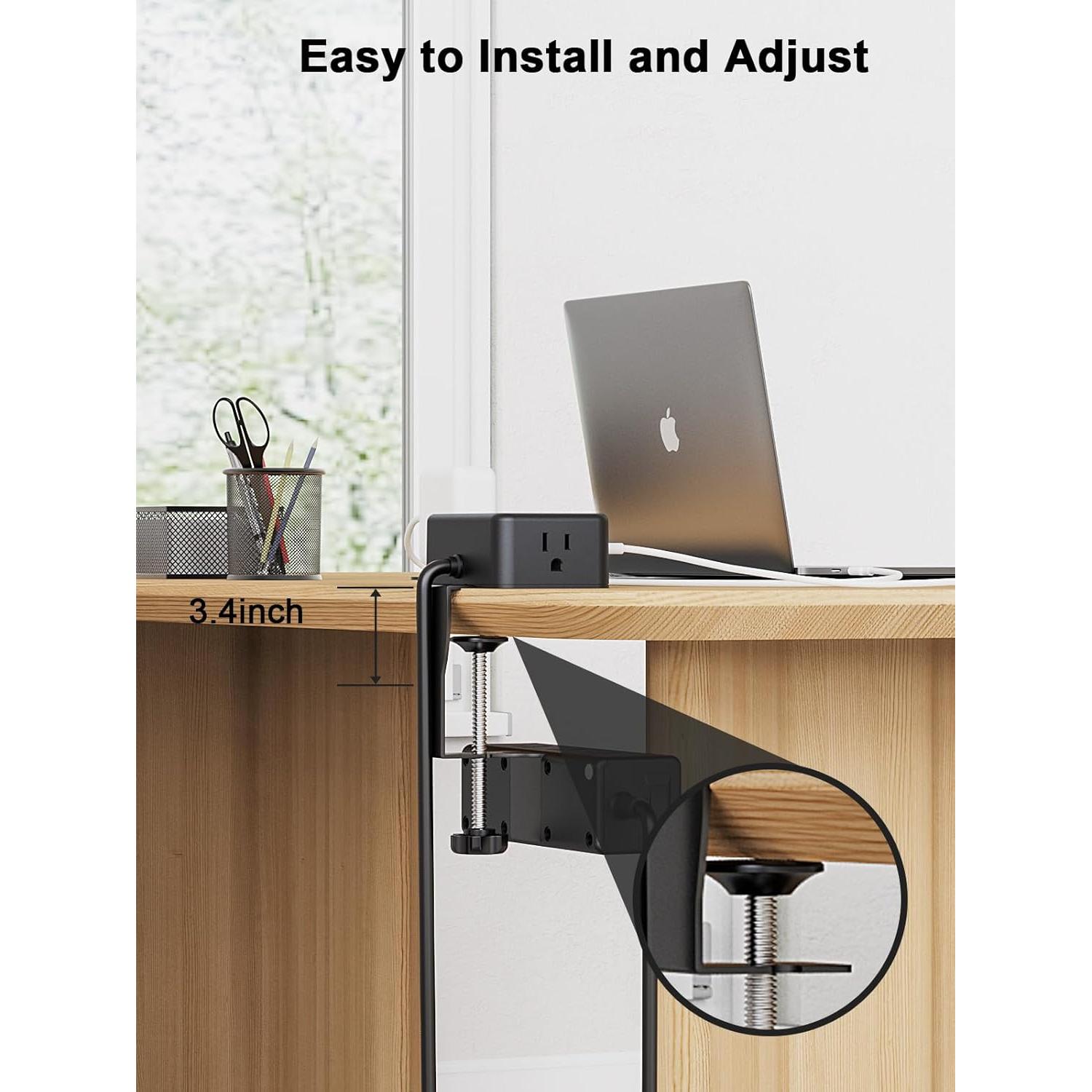 Regleta de Sargento BQO 17-en-1 con 13 Salidas y 4 Puertos USB