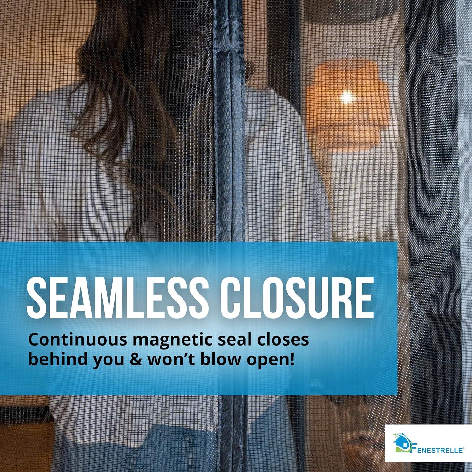 Puerta Pantalla Magnética Fenestrelle 1,41 kg para Puertas Dobles