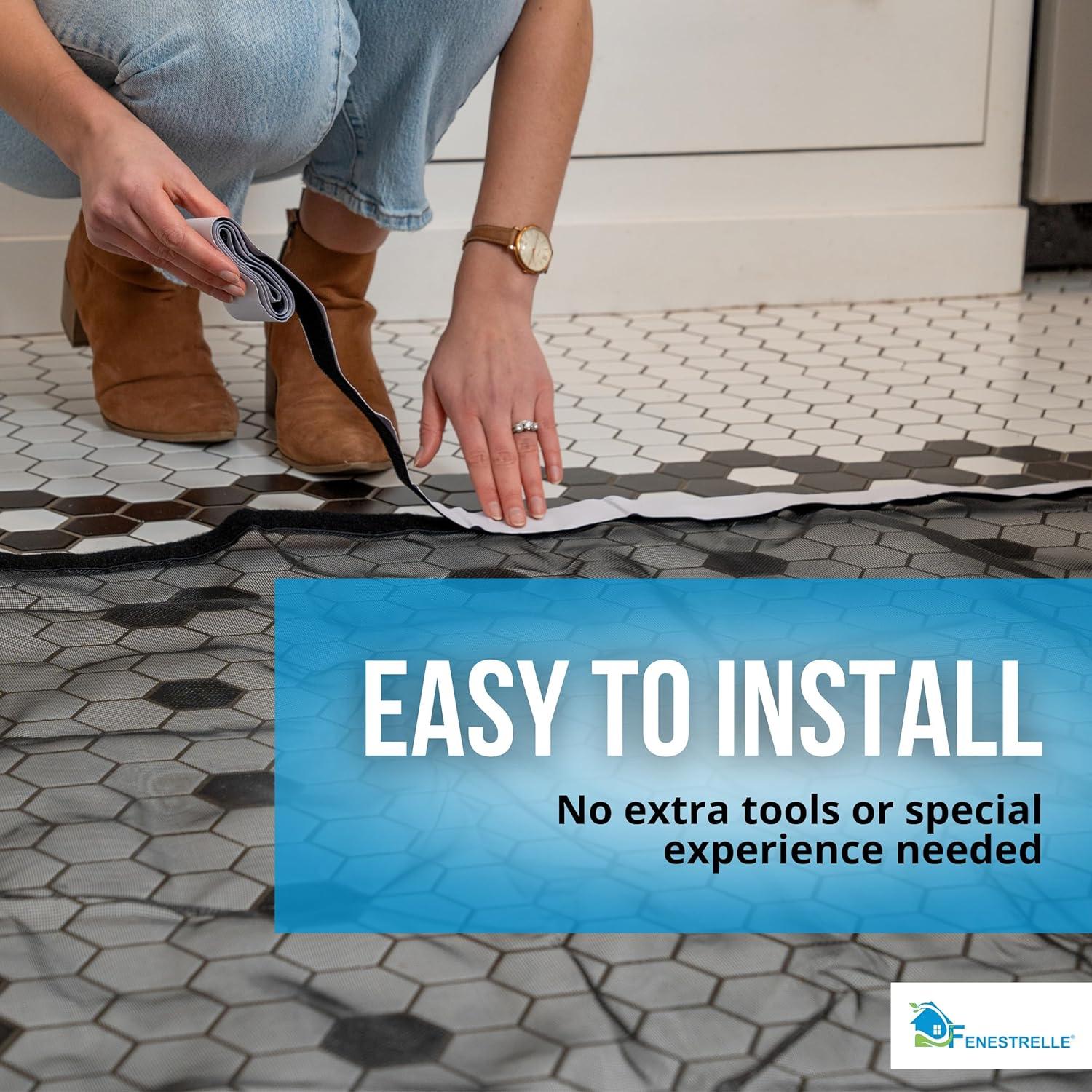 Puerta Pantalla Magnética Fenestrelle 1,41 kg para Puertas Dobles