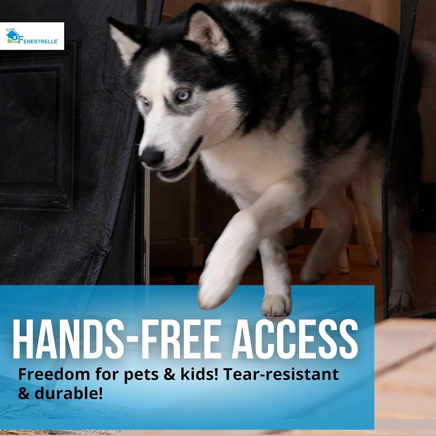 Puerta Pantalla Magnética Fenestrelle 1,41 kg para Puertas Dobles