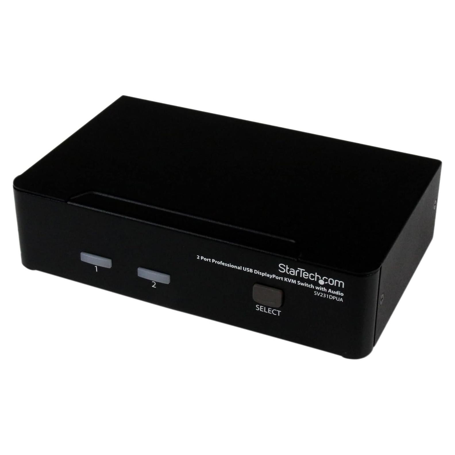 Interruptor KVM StarTech DisplayPort 2 Puertos 2560x1600