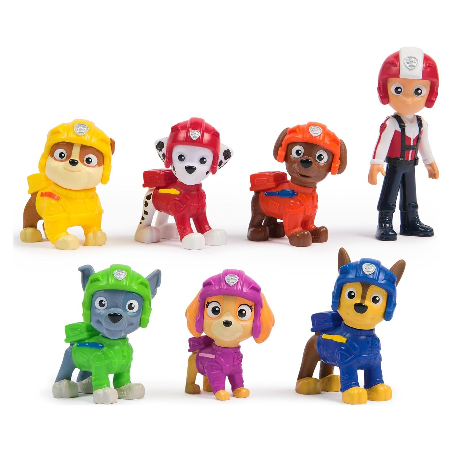 Set de Figuras de Rescate Aéreo Paw Patrol - 7 Piezas